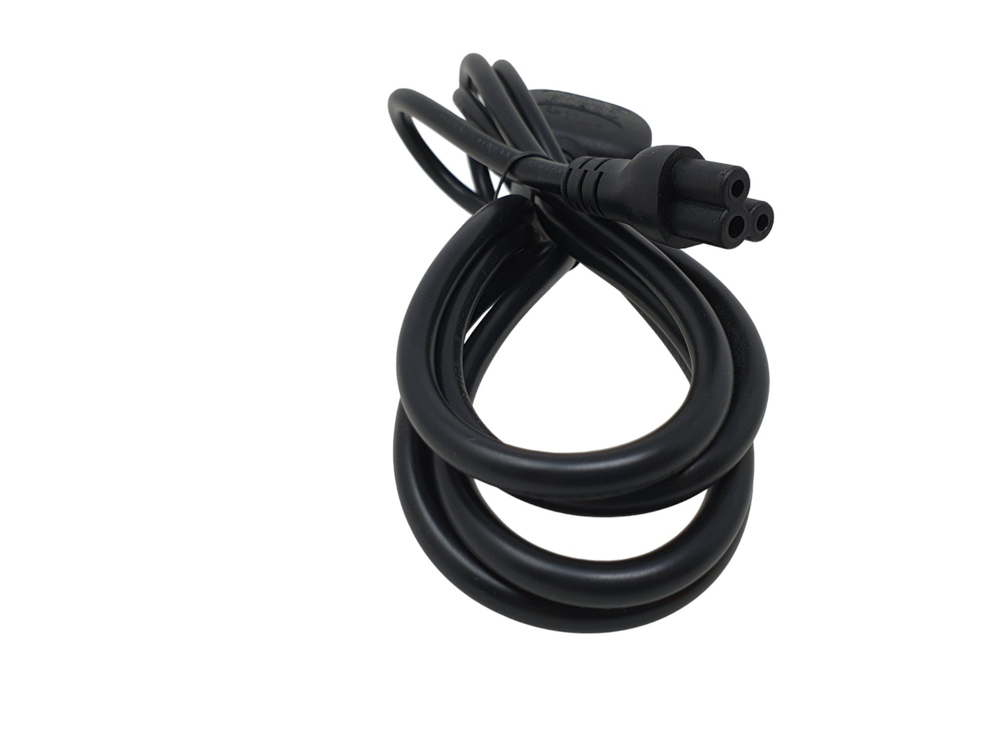 Gumtek 3 Pin Mains Power Cable Clover Leaf Lead 2m UK Plug for Laptop TVs