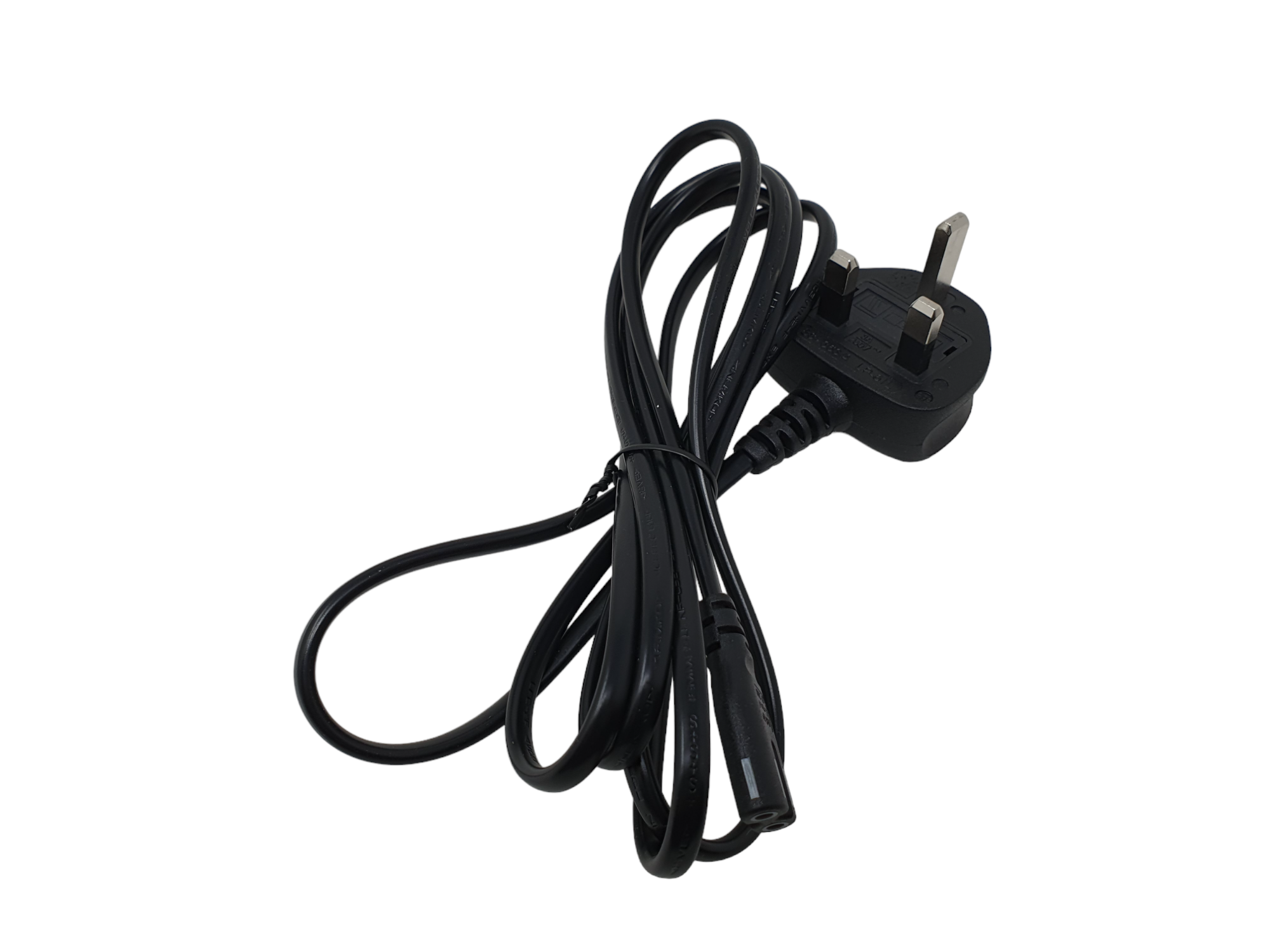 Gumtek Mains Power Cable for TVs PS5 PS4 PS3 PS5 XBOX One s Laptop Radios DVD CD Player   2m UK PLUG Figure 8 C7 2PIN