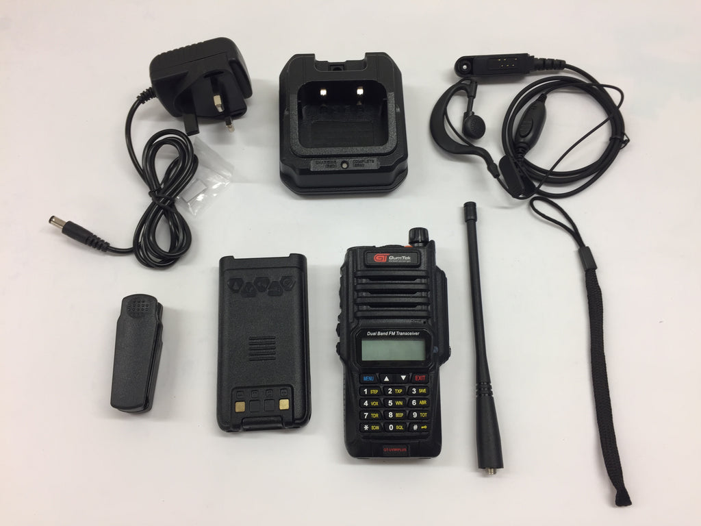 Gumtek UV-9R Plus IP67 Waterproof UHF/VHF Walkie Talkie Two Way Radio 