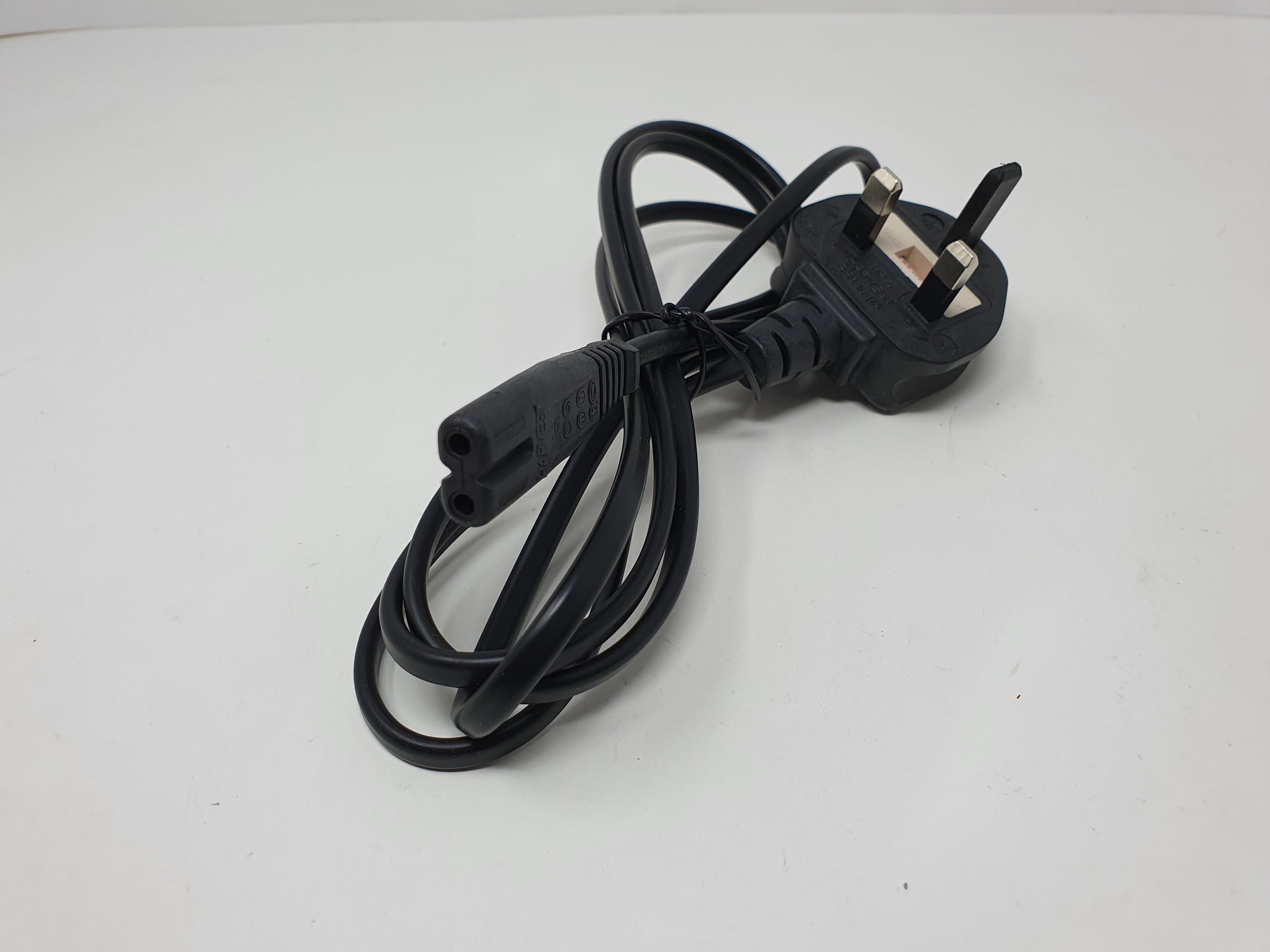 Mains Power Cable UK PLUG Figure 8 2PIN For Laptop DVD RADIO PS3 PS4 PS5