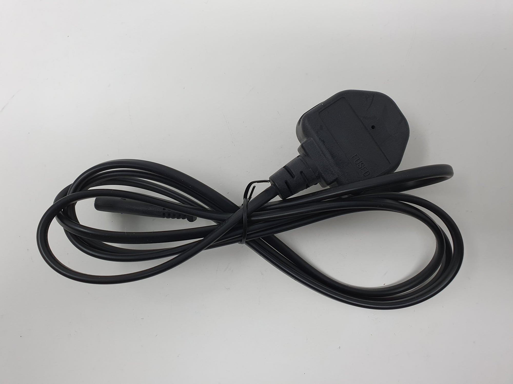 Mains Power Cable UK PLUG Figure 8 2PIN For Laptop DVD RADIO PS3 PS4 PS5
