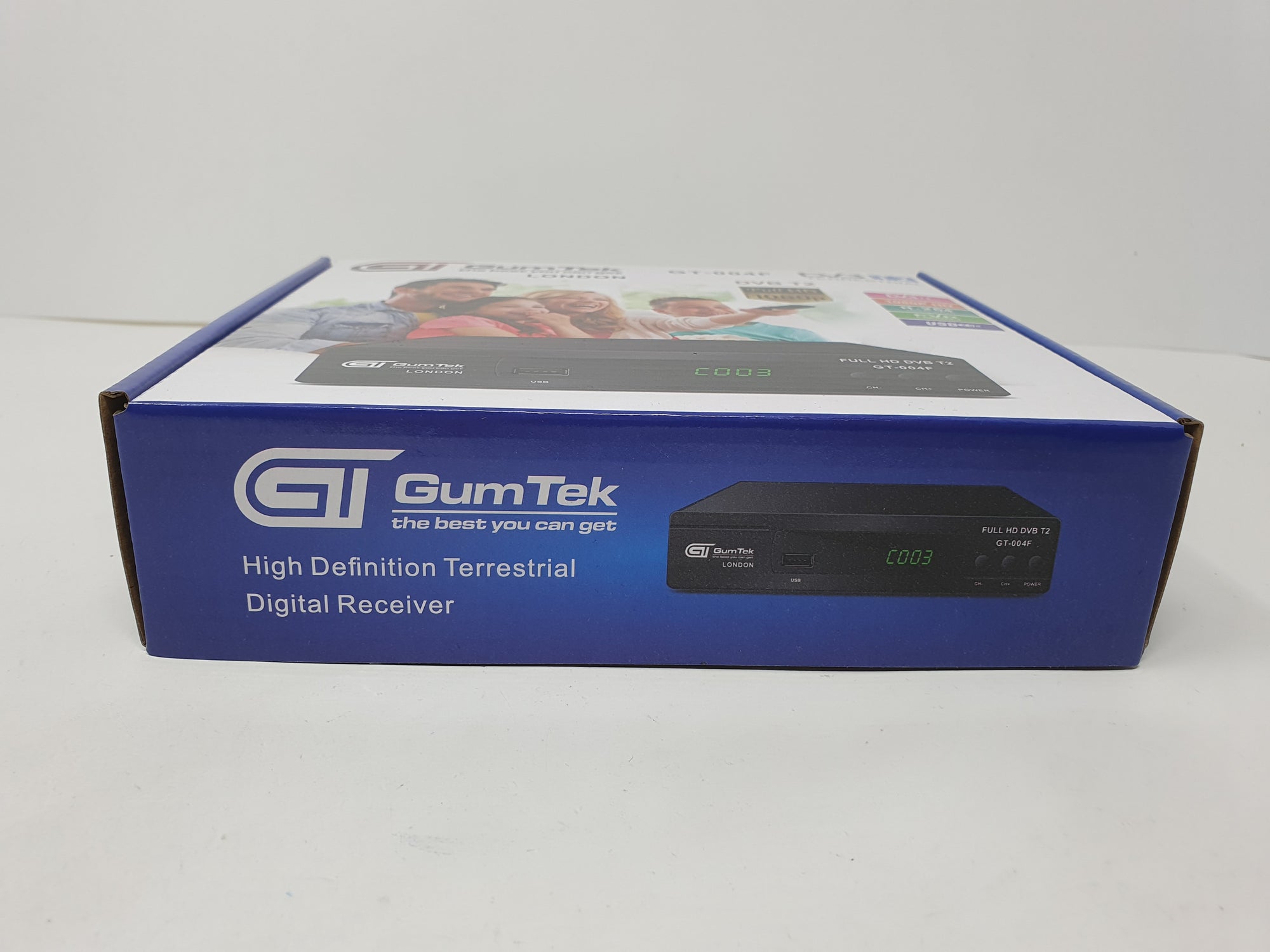 GumTek Full HD Freeview Set Top Box Plus Recorder Digital TV Receiver Digi Box 2024 software