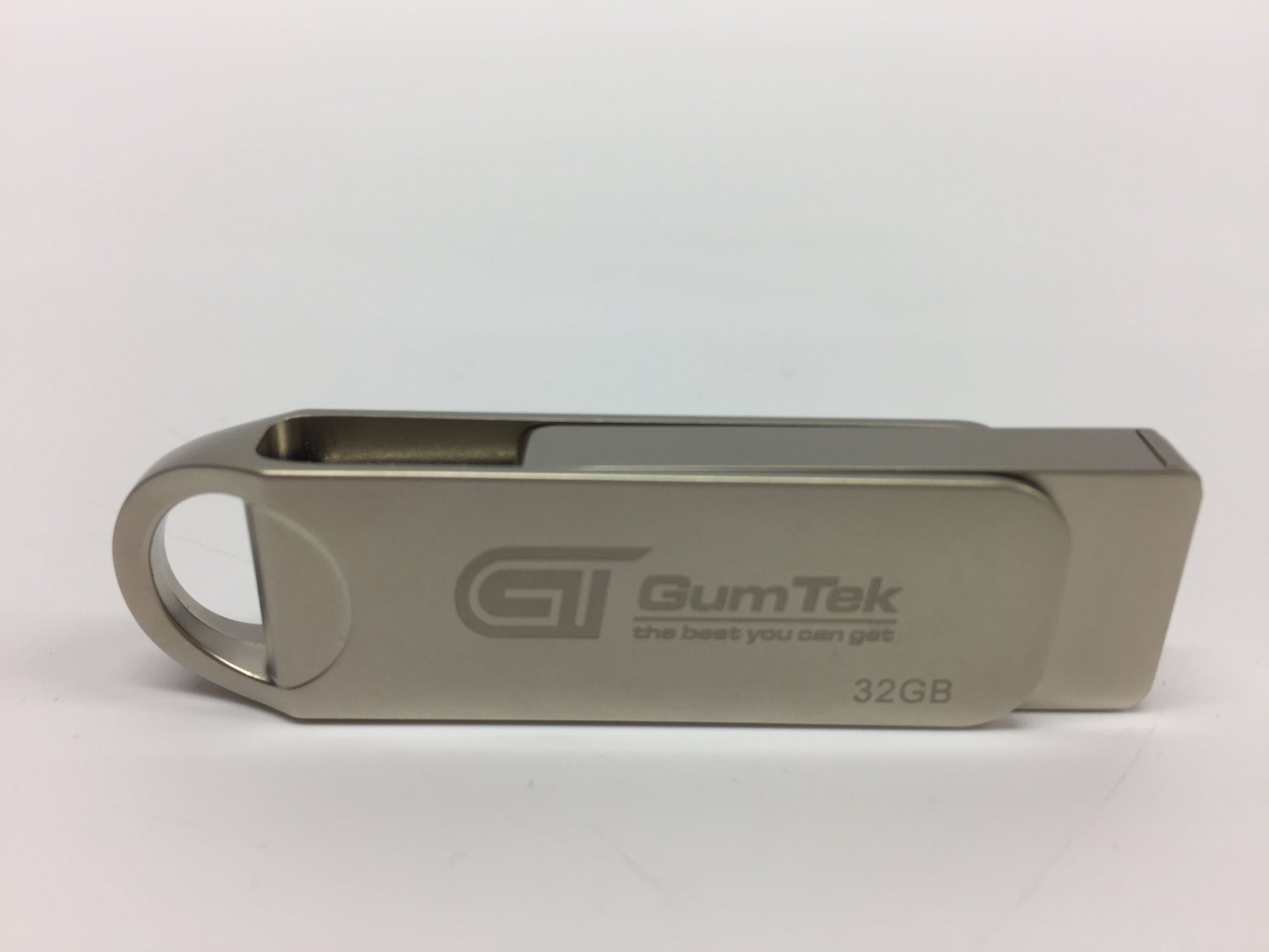 Gumtek 32/64/128GB USB 3.0 Metal Flash Drive High Speed Memory Stick Pen Drive Silver