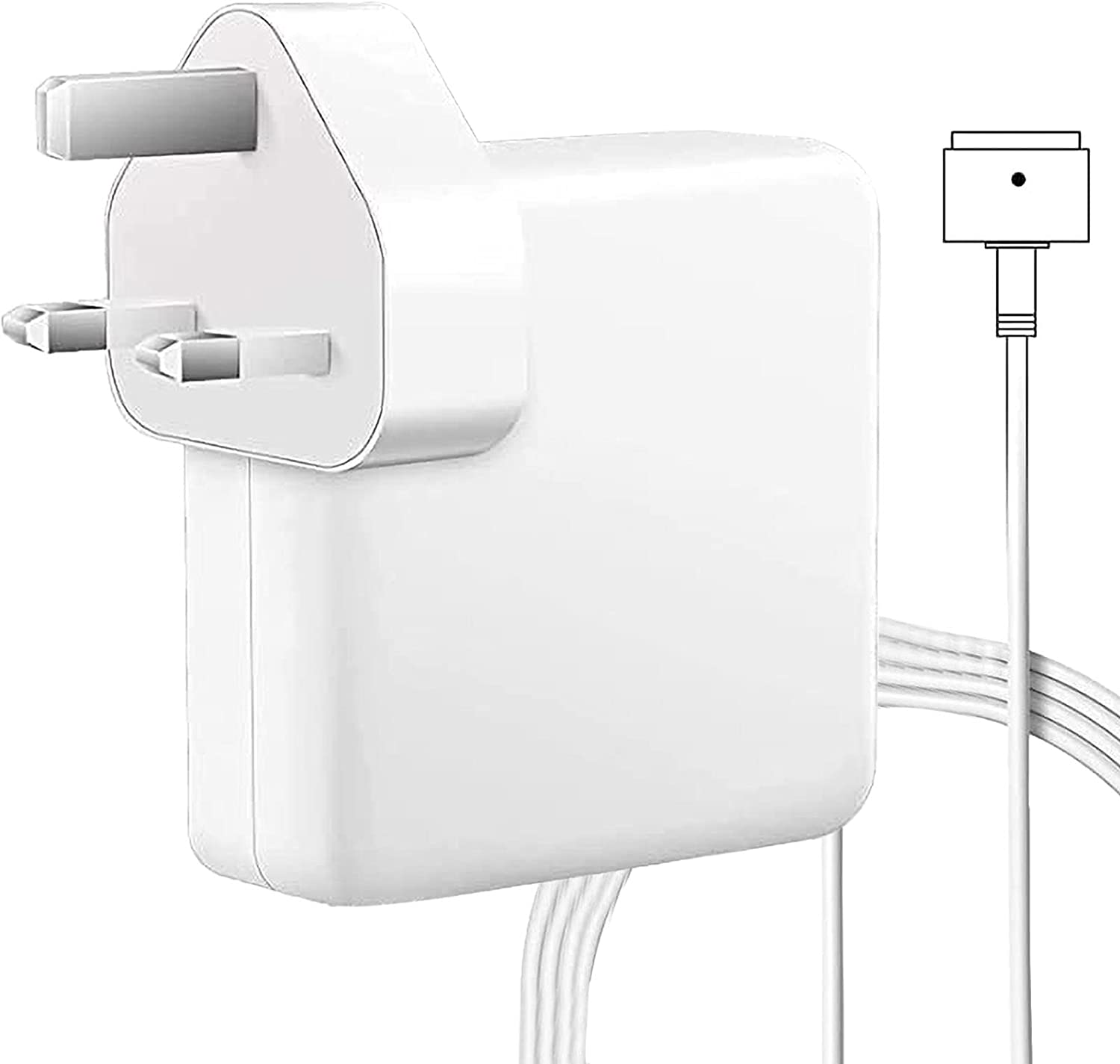 Apple MacBook Air Laptop Charger Power Supply Adapter 45W T-Tip