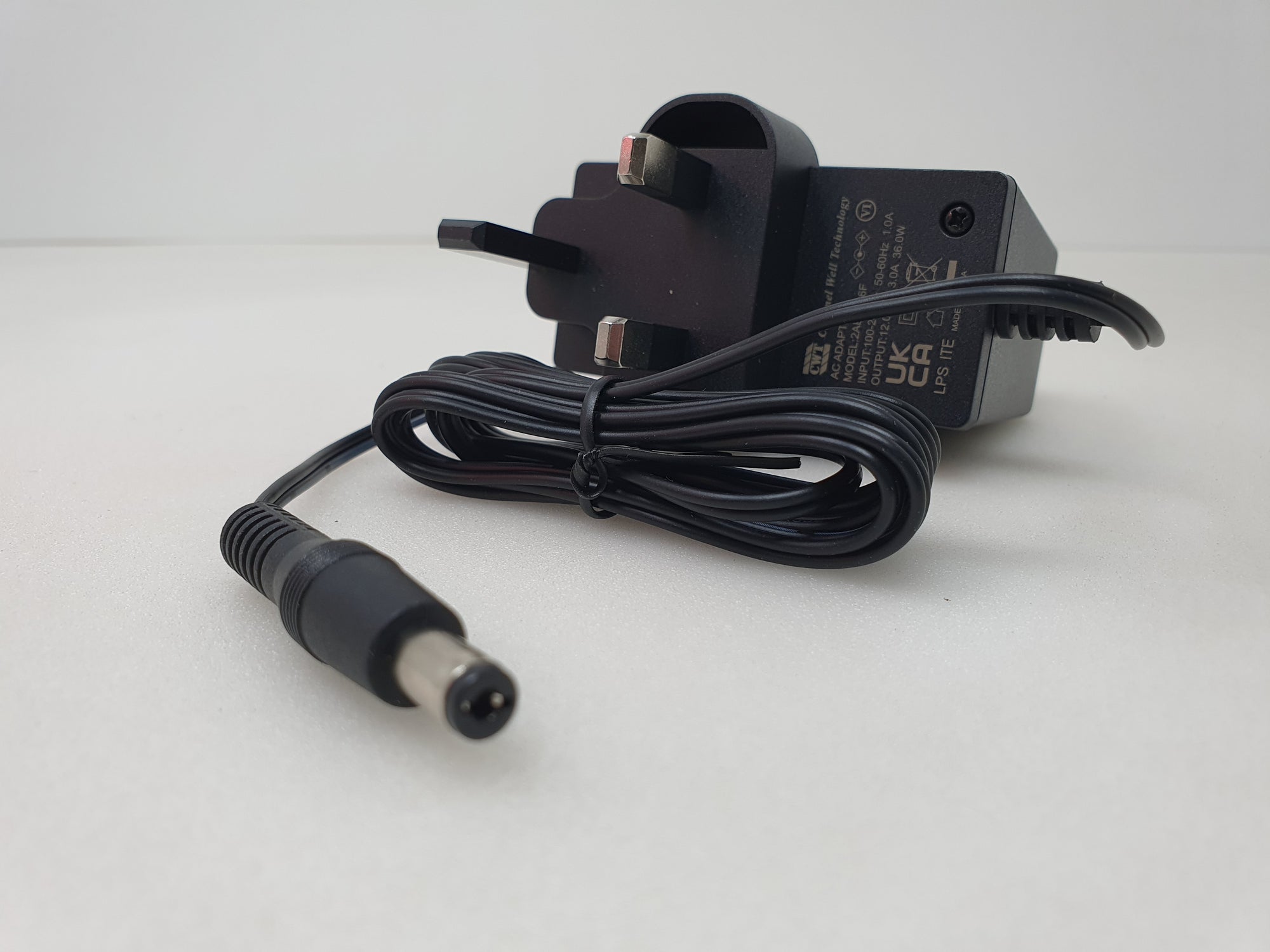12V 3A Power Supply for Yamaha, Arturia & Behringer — 5.5×2.1mm Centre-Positive UK Adapter | GumTek GT2060