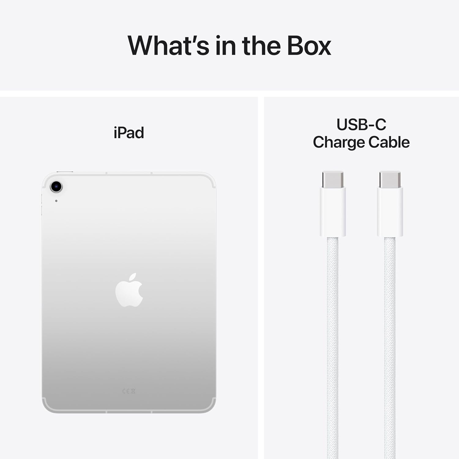 Apple iPad 11-inch: A16 chip, 128GB, Wi-Fi 6 — Silver