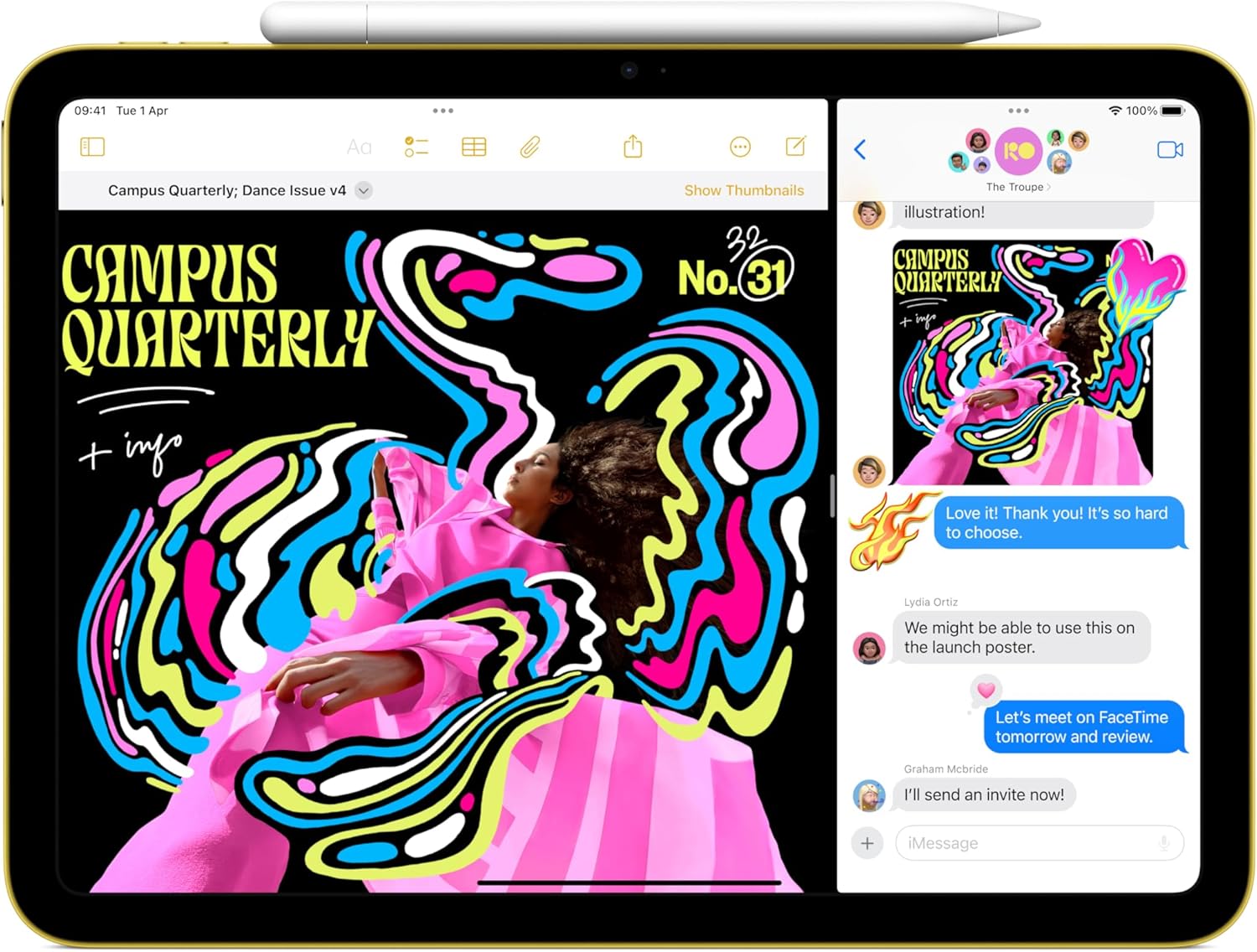 Apple iPad 11-inch: A16 chip, 128GB, Wi-Fi 6 — Silver