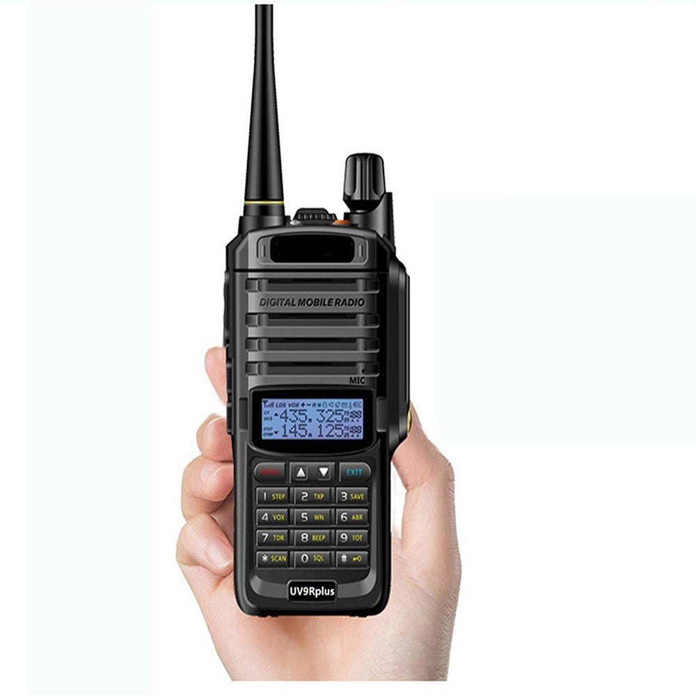 Gumtek UV-9R Plus IP67 Waterproof UHF/VHF Walkie Talkie Two Way Radio +Earpiece